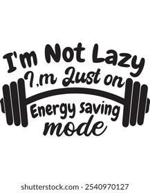 Discover our "Not Lazy, Just on Energy Saving Mode" t-shirt, the perfect blend of humor and comfort for relaxation lovers! Made from sustainable materials, this funny tee is ideal for eco-conscious 