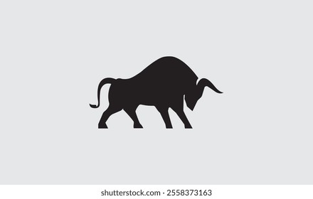 Discover our striking "Bull Strong Head" stock image, perfect for representing strength, power, resilience, and courage. Ideal for logos, branding, or creative projects.