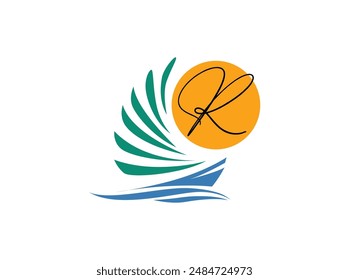 Discover our travel agency logo vector, designed to symbolize adventure and relaxation. Featuring a vibrant, inspiring design, perfect for vacation planners, travel consultants, and tourism services R