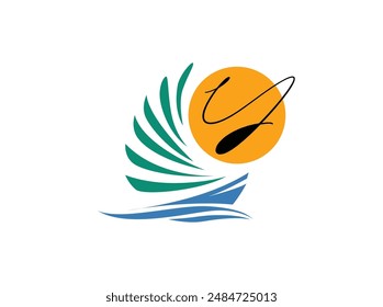 Discover our travel agency logo vector, designed to symbolize adventure and relaxation. Featuring a vibrant, inspiring design, perfect for vacation planners, travel consultants, and tourism services Y