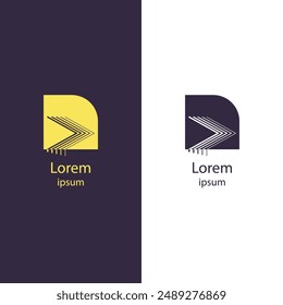 Discover the perfect abstract logo for your business. This modern, high-quality vector design is ideal for any brand. Customize the colors and add your name easily to make it uniquely yours.