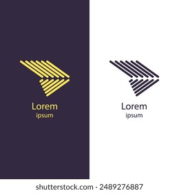 Descubra es el logotipo abstracto perfecto para su empresa. Este diseño de Vector moderno y de alta calidad es ideal para cualquier marca. Personalízalo los colores y añadir su nombre fácilmente para que sea exclusivamente suyo.