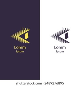 Discover the perfect abstract logo for your business. This modern, high-quality vector design is ideal for any brand. Customize the colors and add your name easily to make it uniquely yours.