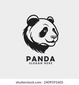 Descubra la mezcla perfecta de fiereza y cortesía con nuestra plantilla de diseño de logotipo para vector de panda facial enojado. ¡Cree hoy una identidad de marca sorprendente!