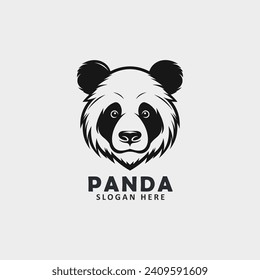 Descubra la mezcla perfecta de fiereza y cortesía con nuestra plantilla de diseño de logotipo para vector de panda facial enojado. ¡Cree hoy una identidad de marca sorprendente!