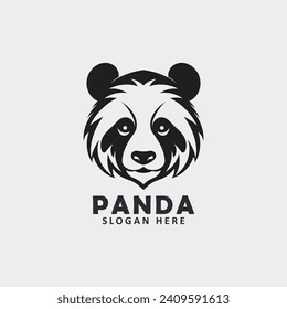 Descubra la mezcla perfecta de fiereza y cortesía con nuestra plantilla de diseño de logotipo para vector de panda facial enojado. ¡Cree hoy una identidad de marca sorprendente!