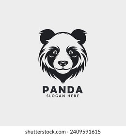 Descubra la mezcla perfecta de fiereza y cortesía con nuestra plantilla de diseño de logotipo para vector de panda facial enojado. ¡Cree hoy una identidad de marca sorprendente!