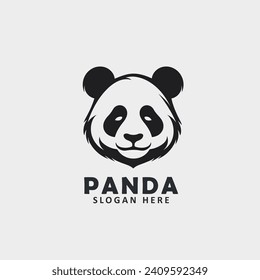 Discover the perfect panda face vector logo design template for your brand! Create a unique and engaging visual identity with our high-quality design.