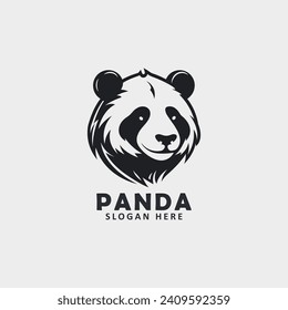 Discover the perfect panda face vector logo design template for your brand! Create a unique and engaging visual identity with our high-quality design.