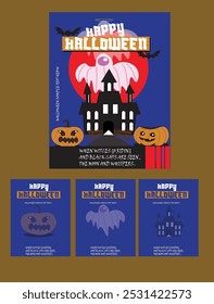 "Discover the perfect template to transform your ideas! Designed with high quality and easy to customize, it's the perfect choice for your Halloween marketing and creative needs."