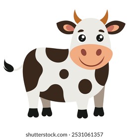 Descubra ilustrações engraçadas e simples de arte vetorial de vacas, incluindo arte em linha, silhuetas, ícones e logotipos. Perfeito para projetos clipart e design.