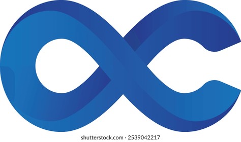 Descubra es una elegante Ilustración vectorial infinita, perfecta para logotipos, gráficos y marcas que transmiten atemporalidad. De alta calidad y fácilmente personalizable para varios proyectos creativos.