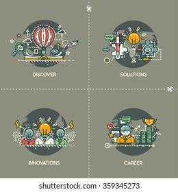 Discover, solutions, innovations, career