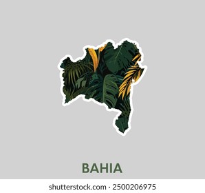 Discover the spirit of the Bahia with this stylish sticker! It’s a reminder of the importance of protecting forests and natural heritage. The perfect choice for those who care about the planet.