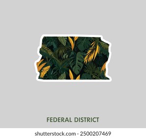 Discover the spirit of the Distrito Federal with this stylish sticker! It’s a reminder of the importance of protecting forests and natural heritage. The perfect choice for those who care about the pla