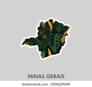 Discover the spirit of the Minas Gerais with this stylish sticker! It’s a reminder of the importance of protecting forests and natural heritage. The perfect choice for those who care about the planet.