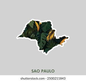 Discover the spirit of the São Paulo with this stylish sticker! It’s a reminder of the importance of protecting forests and natural heritage. The perfect choice for those who care about the planet.