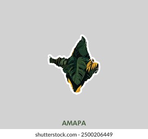 Discover the spirit of the Amapá with this stylish sticker! It’s a reminder of the importance of protecting forests and natural heritage. The perfect choice for those who care about the planet.