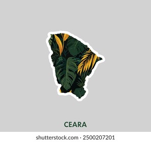 Discover the spirit of the Ceará with this stylish sticker! It’s a reminder of the importance of protecting forests and natural heritage. The perfect choice for those who care about the planet.