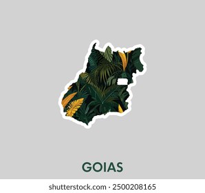 Discover the spirit of the Goiás with this stylish sticker! It’s a reminder of the importance of protecting forests and natural heritage. The perfect choice for those who care about the planet.