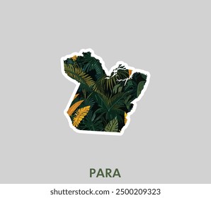 Discover the spirit of the Pará with this stylish sticker! It’s a reminder of the importance of protecting forests and natural heritage. The perfect choice for those who care about the planet.