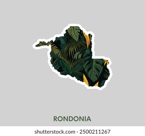 Discover the spirit of the Rondônia with this stylish sticker! It’s a reminder of the importance of protecting forests and natural heritage. The perfect choice for those who care about the planet.