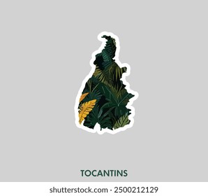 Discover the spirit of the Tocantins with this stylish sticker! It’s a reminder of the importance of protecting forests and natural heritage. The perfect choice for those who care about the planet.