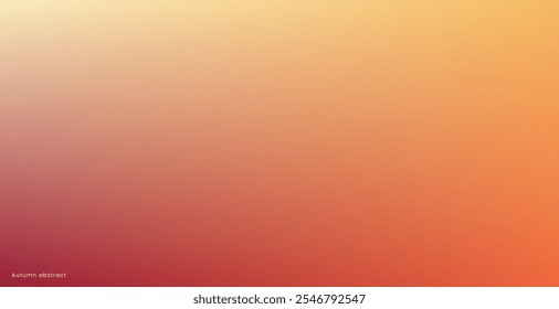 Discover a stunning Autumn Abstract Gradient Background. Perfect for seasonal designs, this vector blends warm tones of fall leaves with a modern, artistic gradient touch.