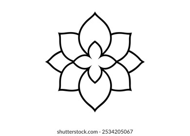 Discover a stunning collection of traditional mandala art featuring intricate line art and silhouette designs. Perfect for logo creation, branding, and digital projects