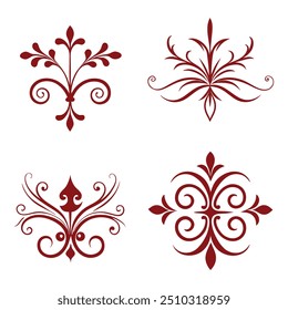  Discover a stunning collection of vintage decorative elements and ornaments in vector format. Perfect for enhancing your design projects with elegant and intricate details.