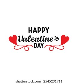 Descubra Impresionante texto tipográfico del Día de San Valentín para Diseños creativos