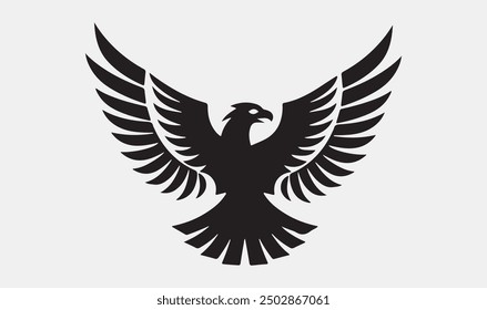 Discover stunning eagle silhouette designs, capturing the majestic beauty of this powerful bird in elegant outlines. Perfect for logos, prints, and more.