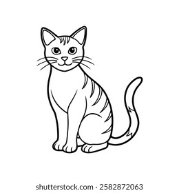 Discover stunning images of cats on a white background, perfect for digital designs, advertisements, and creative projects. These high-quality pet photos and illustrations capture the beauty, charm, a