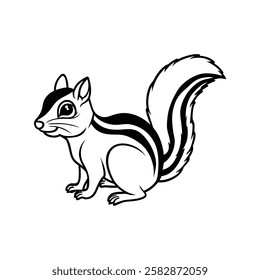 Discover stunning images of chipmunks on a white background, perfect for digital designs, advertisements, and creative projects. These high-quality wildlife illustrations and photos capture the charm 