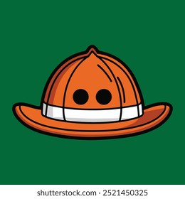 "Discover unique Halloween firefighter helmet vector art, perfect for creating eye-catching posters, t-shirts, and merch. Ideal for designers and brands looking to add a bold, spooky twist to their Ha