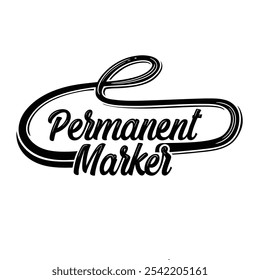 Discover unique permanent marker typography vector designs, perfect for your creative projects. These handcrafted elements add a bold, authentic touch to your graphic and web creations.