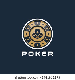 Discover unique poker logo designs with a modern twist, incorporating spades, hearts, diamonds, and clubs. Perfect for your gambling or gaming brand