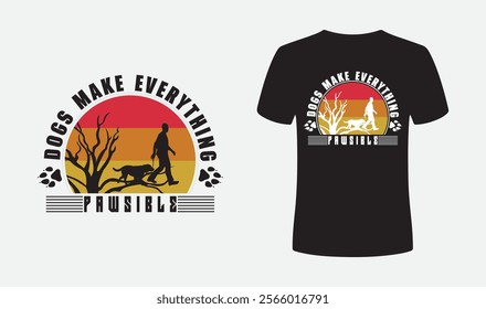 Discover unique and stylish dog T-shirt designs featuring playful graphics and fun quotes. Ideal for pet lovers, dog owners, and casual wear. Available in high-quality vector formats.