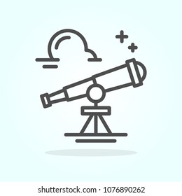 Discover vector line icon 