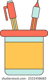 Discover your creativity with a neat stationery container! Each pen is ready to channel your brilliant ideas. Prepare yourself to create something extraordinary.