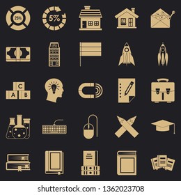 Discoverer icons set. Simple set of 25 discoverer vector icons for web for any design