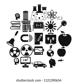 Discoveries icons set. Simple set of 25 discoveries vector icons for web isolated on white background