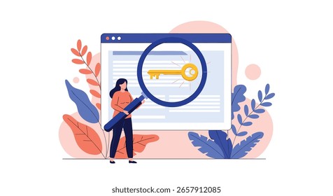 Discovering Important Terms Through Online Search and Website Analysis