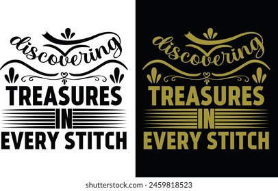 Discovering treasures in every stitch vintage t shirt design and graphics design 