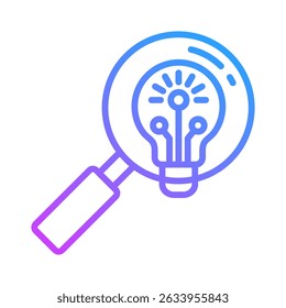 Elemento de icono de descubrimiento para diseño