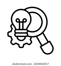 Discovery Icon Element For Design
