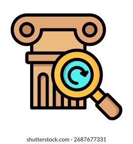 Elemento Ícone De Descoberta Para Design