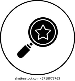 Icono de Vector de descubrimiento. Se puede utilizar para aplicaciones de impresión, móviles y de Web.