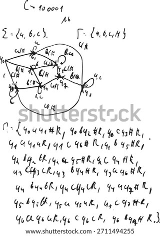 Discrete mathematics. Automata theory. Turing machine. Turing. Problem solving.