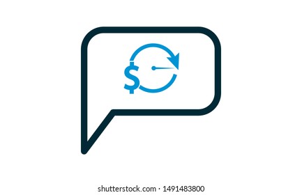 Discuss budget plan icon vector image 